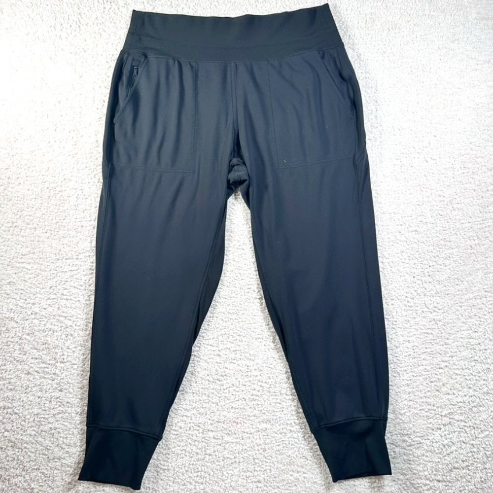 Athleta Venice Jogger Pants Womens Size Large (fits like X large) Black